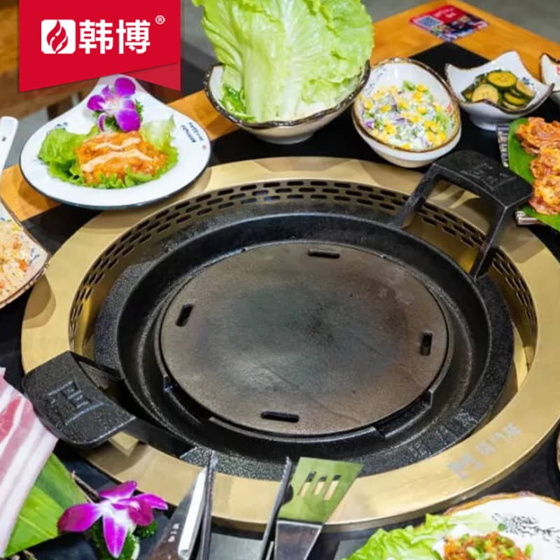 韓式無(wú)煙燒烤桌凈化設(shè)備