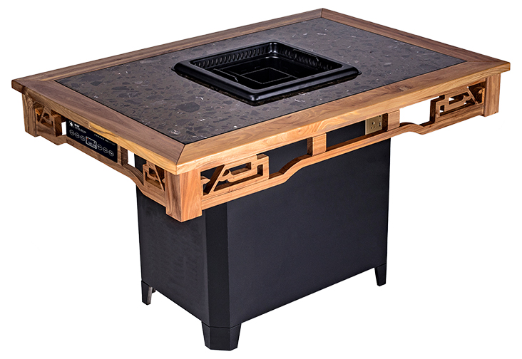 什么是無煙火鍋桌？它與傳統(tǒng)火鍋桌有什么區(qū)別？我們來一起學(xué)習(圖2)