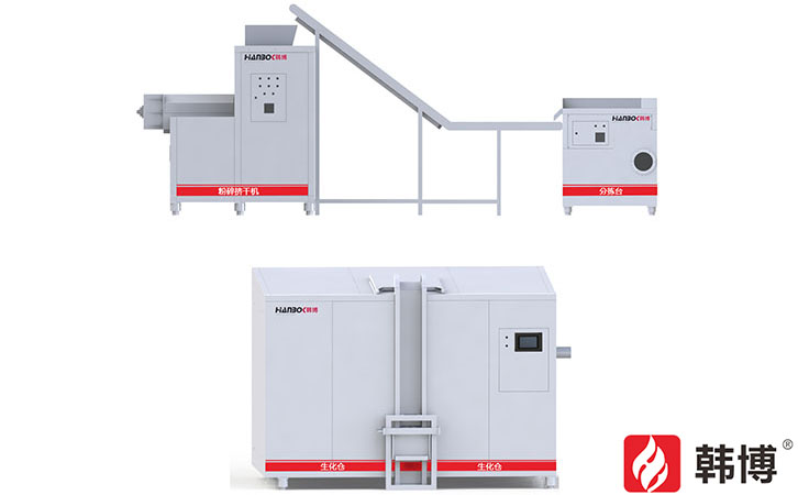 韓博300kg有機垃圾處理設備02