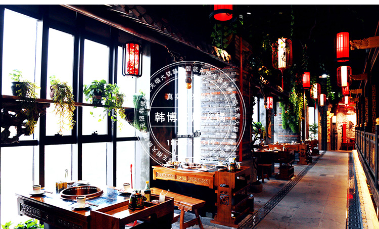 韓博無煙火鍋?zhàn)佬↓堥w火鍋店定制(圖3)