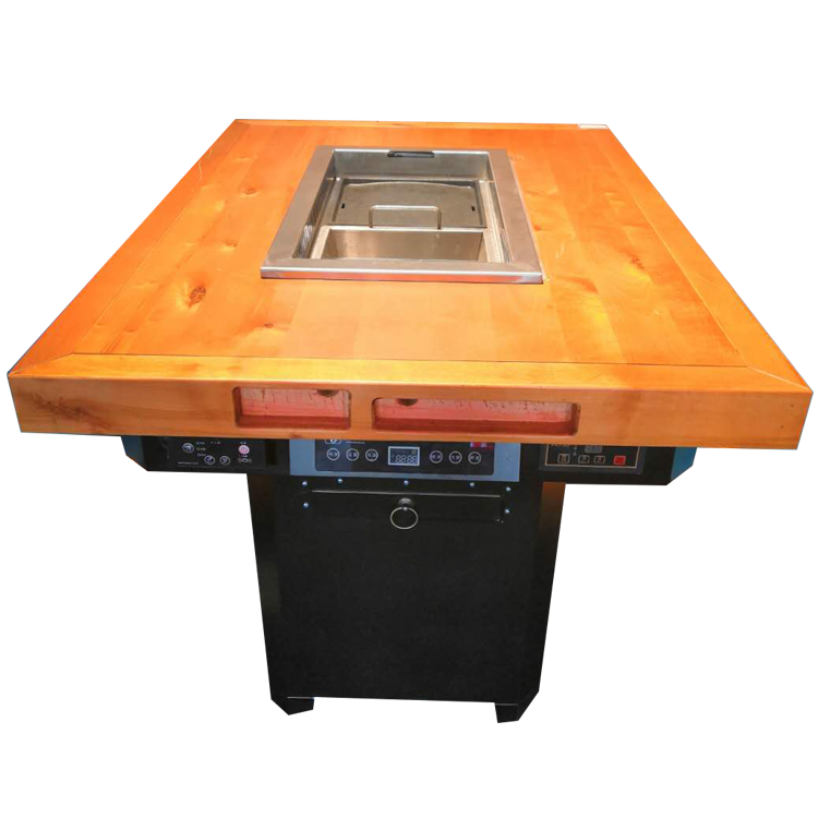 無煙烤涮一體桌 無煙烤涮一體桌